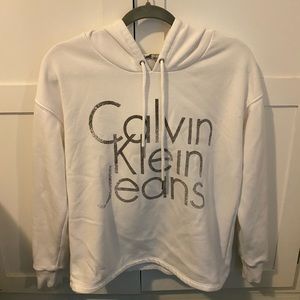 Calvin Klein White Sweatshirt